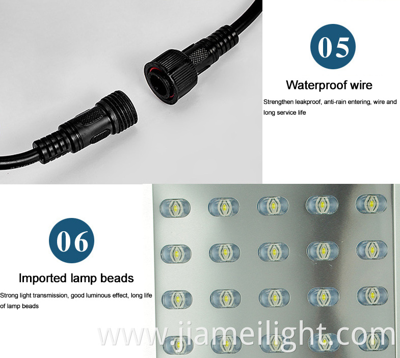 High bright outdoor solar pv street light in led street lights with 12/24v circuit